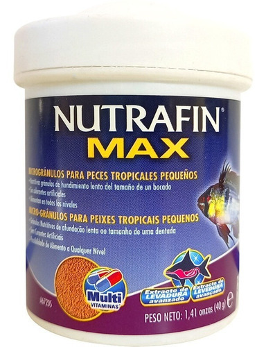 Nutrafin Max Micro Gránulos 100 Ml - 40 Gr
