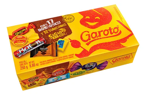 Garoto Bombones de chocolate Surtidos 250g Nestlé Oficial
