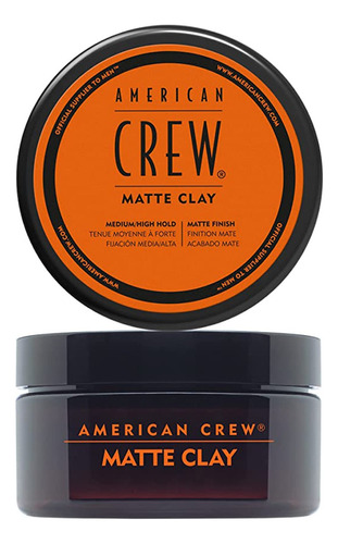 Cera Cabello Corto American Crew Matte Clay 85g