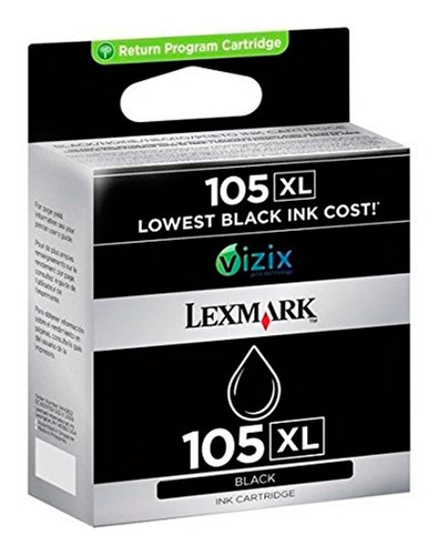 Cartucho Lexmark 105xl Negro Original 14n0822