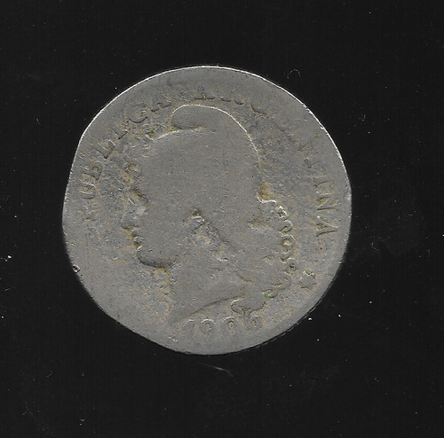 Ltc540. Moneda Nacional De 20 Centavos De 1906