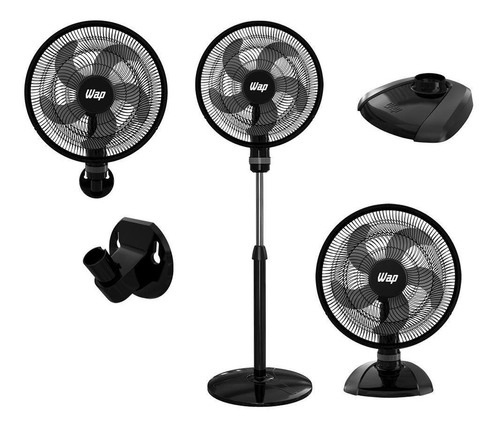 Ventilador Wap Rajada Turbo W130 3 Em 1 220 V 60hz