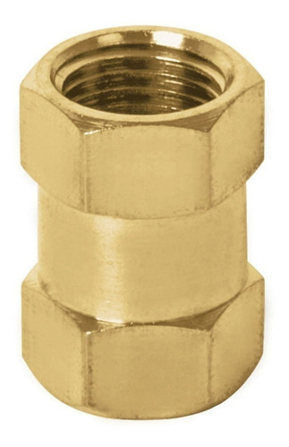 Cople De Latón, Tipo Ff, Cuerda 1/4 Npt, Truper