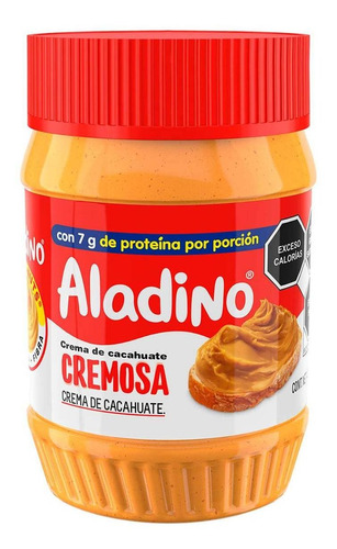 Crema De Cacahuate Aladino Creamy 425g