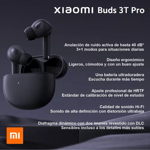 Xiaomi Buds 3t Pro Auriculares In-ear Inalámbricos Anc, Blan