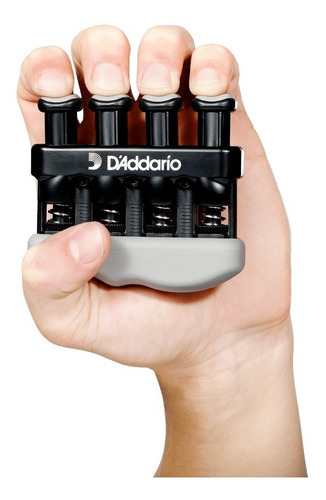 Ejercitador De Dedos Varigrip Marca Planet Waves Pw-vg-01 Desarrolla Y Mantiene La Fuerza Y Destreza De Sus Dedos. Color Negro