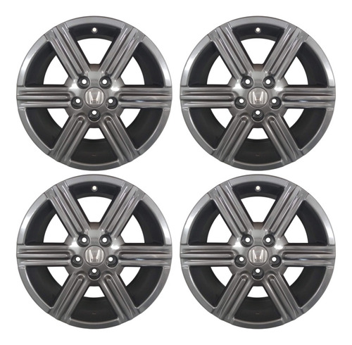 4 Rodas Aro 17 Original Honda New Civic Lxr Lxl Exr (3469)*