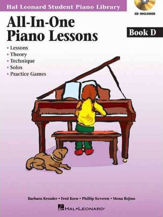 All-in-one Piano Lessons Book D - Barbara Kreader