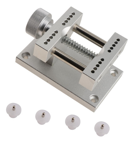Soporte Para Caja De Reloj, Herramienta De Reparación Plata