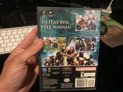 Narnia The Lion, The Witch And The Wardrobe Gamecube (Usado)