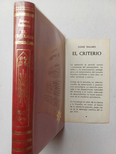 El Criterio Jaime Balmes