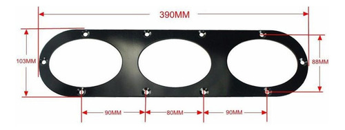 Para Panel Difusor De Desviación De Aire De Carrera De