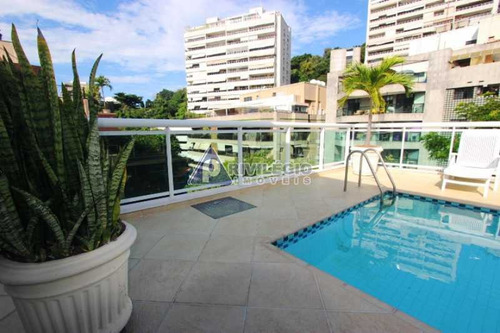 Imagem 24 de 30 de Cobertura À Venda, 5 Quartos, 2 Suítes, 4 Vagas, Laranjeiras - Rio De Janeiro/rj - 11554