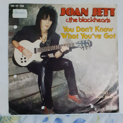 Compacto Joan Jett & The Blackhearts - You Don't Know Import