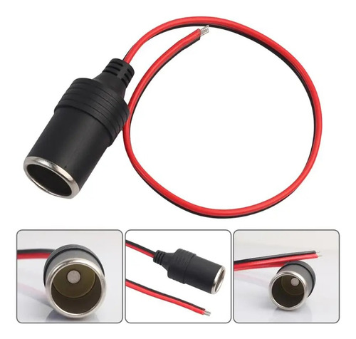 Cable Adaptador Cenicero Enchufe Hembra 12v 5a Encendedor