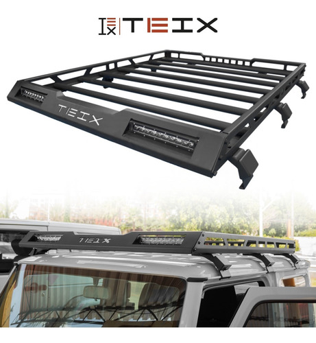 Juego Canastilla Portaequipaje Y Escalera Suzuki Jimny 2021+