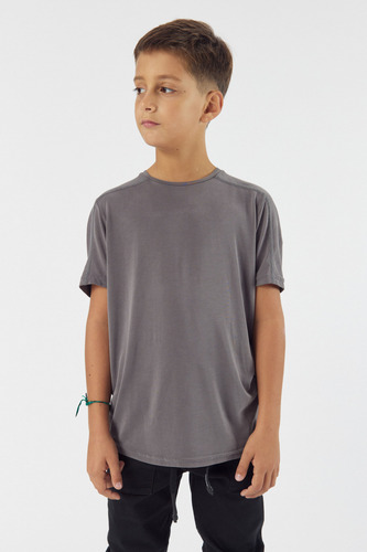Remera Mc Y-brau Gris Topo Tascani