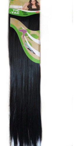 Cabelo Aplique Tic Tac Identico Humano 70cm 140gr Promoção