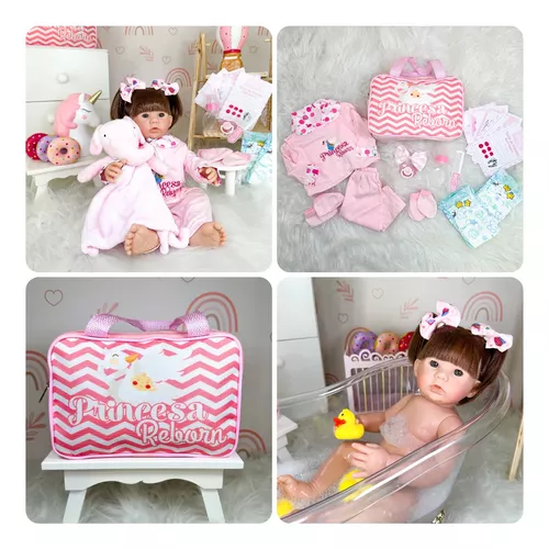 Boneca Bebe Reborn Original Menina Linda Promoção