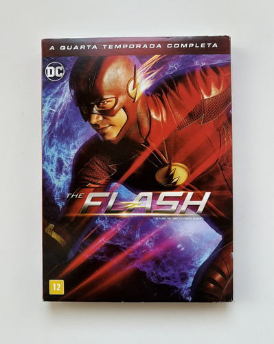 The Flash - Kit Blu-ray 1a Temporada + Dvd 2a, 3a E 4a Tempo (Usado)
