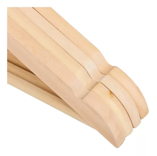 Colgadores de madera para ropa 8 unidades
