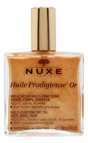 Aceite Seco Nuxe Huile Prodigieuse O Golden Shimm Multiusos