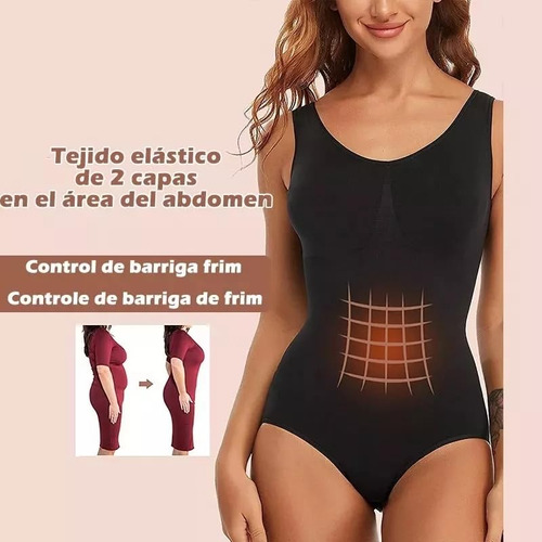 Body Para Mujer Con Control De Barriga Sin Costuras