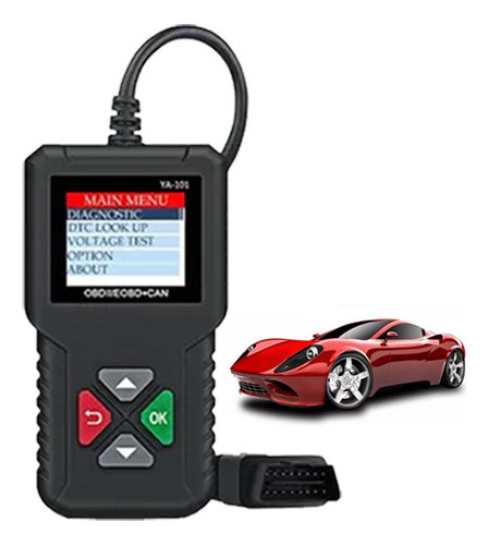 Obd2 Lector Automotriz Escáner 12v Plug & Play Coche