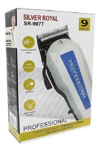 Maquina Peluquera Profesional 9 En 1 + Peine