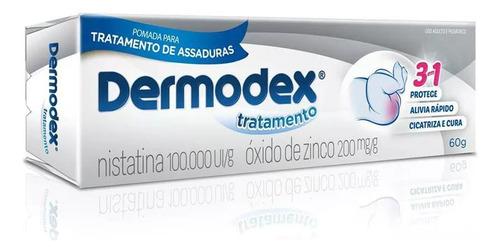 Pomada Tratamento De Assaduras Dermodex Tratamento 60g