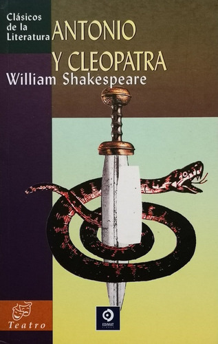 Antonio Y Cleopatra, De Shakespeare, William., Vol. No Aplica. Editorial Edimat, Tapa Blanda En Español, 0