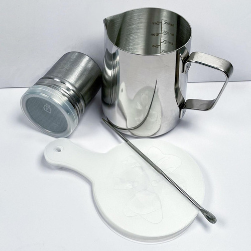 Jarra De Acero Inoxidable Para Espuma De Leche Espresso,