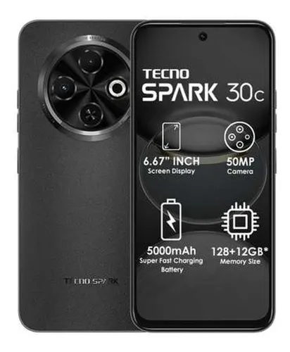 Celular Tecno Spark 30c 256gb 8 Ram + 8 Ram Dual Sim