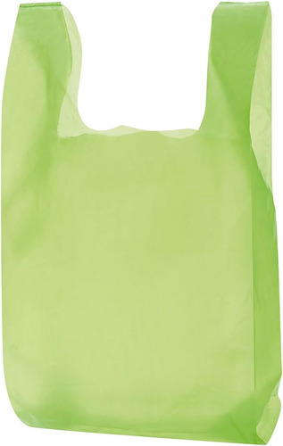 Sswbasics Bolsas Tipo Camiseta De Plástico Verde Lima - Caja