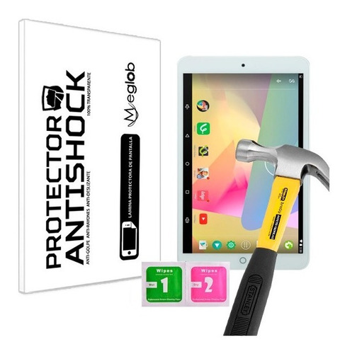 Protector De Pantalla Antishock Tablet Irulu Expro X1s 8