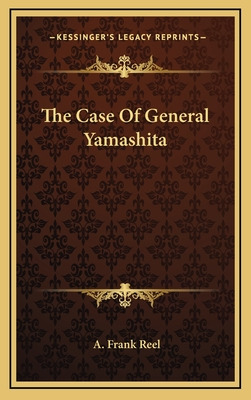 Libro The Case Of General Yamashita - Reel, A. Frank