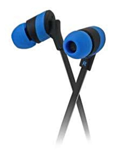 Imagen 1 de 3 de Auriculares Klip Xtreme Kolorbudz Azul Khs-625bl In Ear