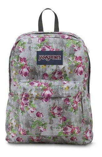 Mochila Jansport De 25 Lts. Super Break (multi Concrete)