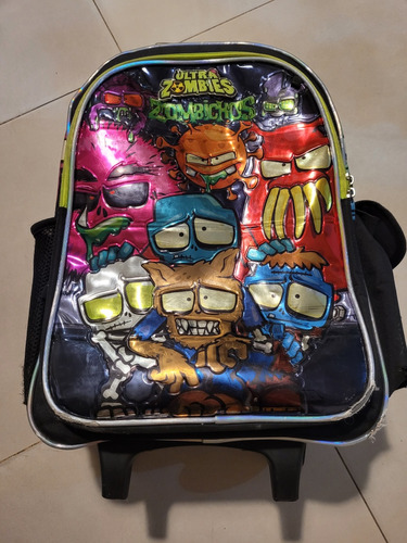 Mochila Carrito Cresko Zombies 18 P Usada