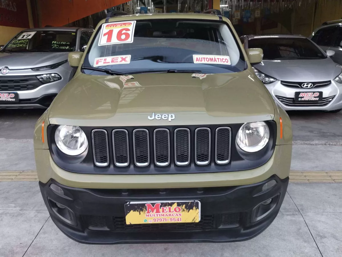 Jeep Renegade 1.8 16V FLEX LONGITUDE 4P AUTOMÁTICO