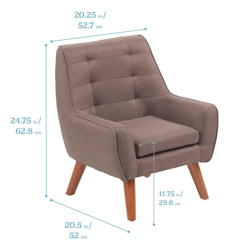Silla De Acento Ezra Para Niños Muebles De Pasas Color