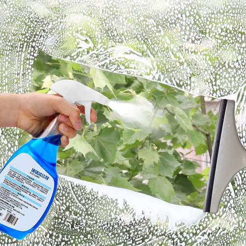 Limpiador De Vidrios Para Uso Doméstico R Glass Cleaner Bath