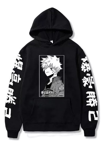 Canguro My Hero Academia Katsuki Bakugo Moleton Unisex