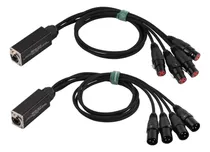 Comprar Snake De Audio De 4 Canales, Extensor Xlr De 3 Pines, Dmx512