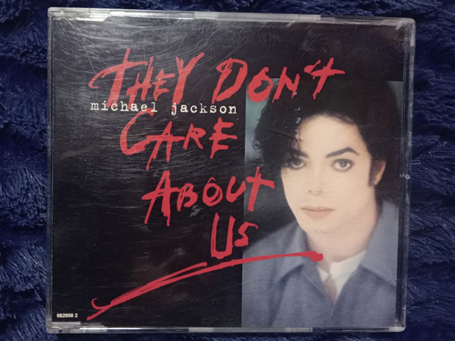 Cd Michael Jackson They Don't Care About Us Single Áustria