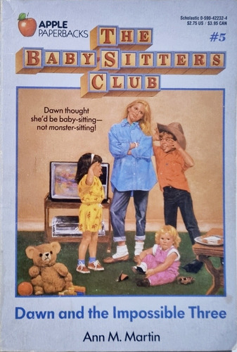 Book: The Baby Sitters Club #5 Dawn And The Impossible Three