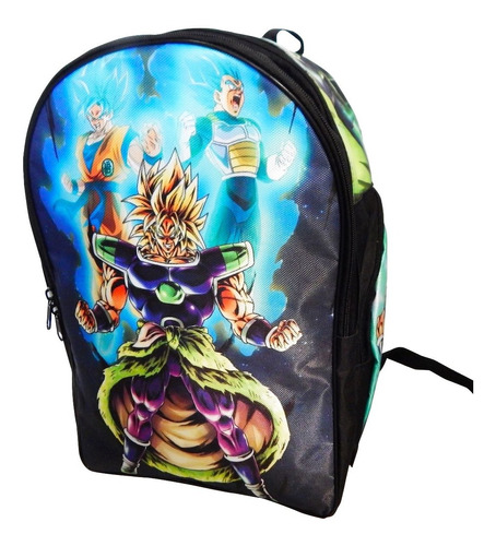 Dragon Ball Super Mochila Goku Vegeta God Broly Envio Gratis