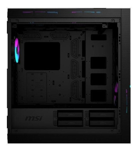 Imagen 5 de 5 de Gabinete Gamer Msi Mpg Sekira 500x Media Torre Color Negro