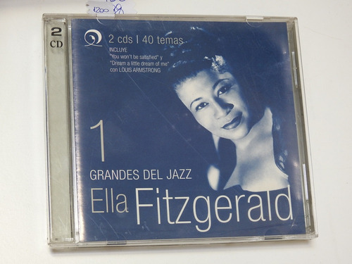 Cd1332 - Grandes Del Jazz - 2 Cd - Ella Fitzgerald 