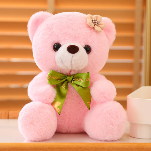 Muñeca De Peluche Con Forma De Oso De Peluche Con Corbata Tr